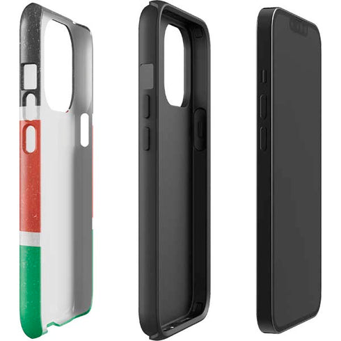 Kenya Flag Distressed iPhone 15 Pro Impact Case